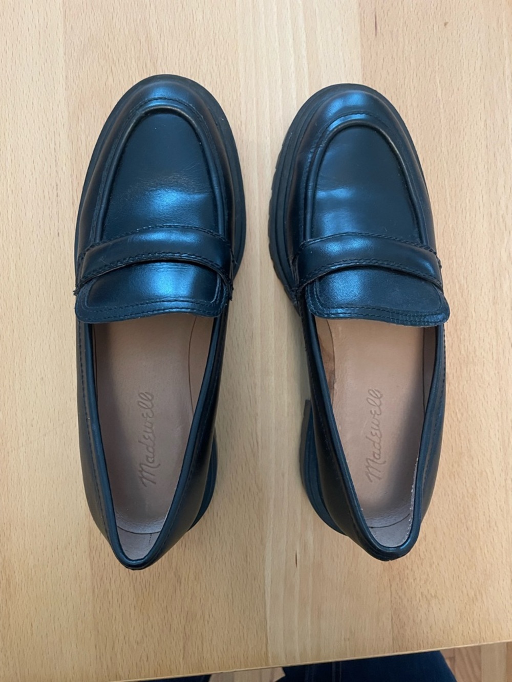 Madewell Bradley Lugsole Loafer in Leather